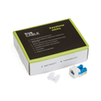 Cat6 Punch Down Keystone Jack | Unshielded | 12pc | Packaging | White