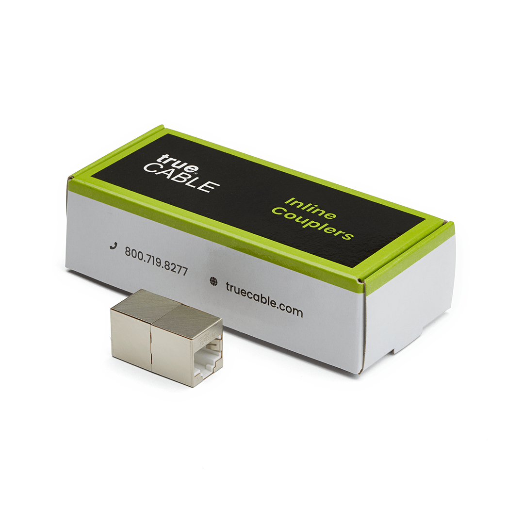 Cat6 Inline Coupler | Shielded | 6pc | closed box