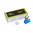 Cat6 Toolless Keystone Jack | Unshielded | 6pc | Packaging | Blue