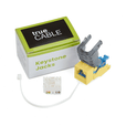 Cat6 Toolless Keystone Jack | Unshielded | 2pc | Yellow