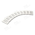 Single Gang Wall Plates - 6 Port / 10pc