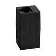 Cat6 Inline Coupler | Unshielded | Black | 2pc | standing up