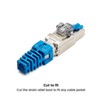 trueCABLE | Cat6A Field Term Plug | 12pc | Box Contents