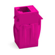 Cat6 Keystone Jack Coupler | Unshielded | Pink | 6 Piece | standing up