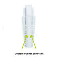 Cut-to-Fit RJ45 Strain Relief Boot | Large | 100pc | Custom Cut