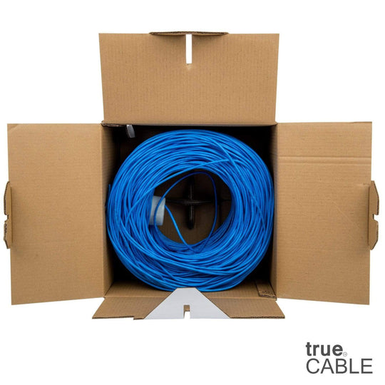 Cat5e Plenum Ethernet Cable Unshielded | trueCABLE