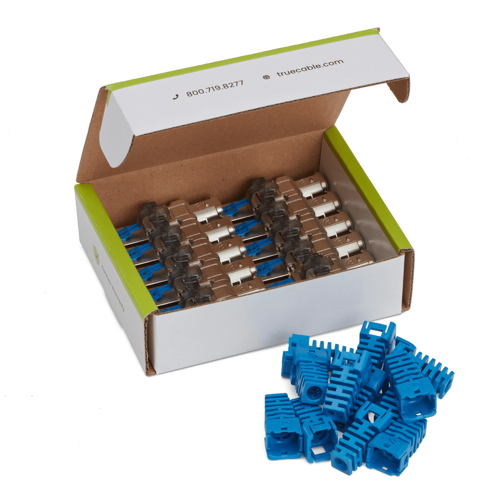 trueCABLE | Cat6A Field Term Plug | 12pc | Open Box