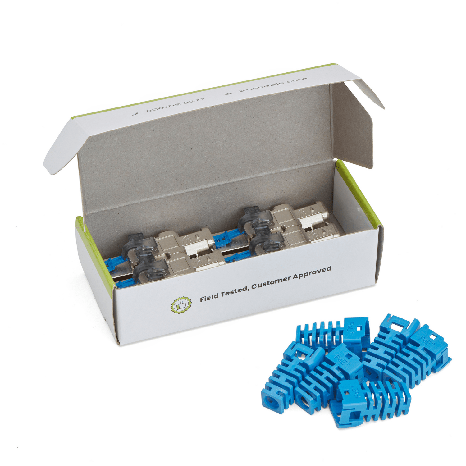 trueCABLE | Cat6A Field Term Plug | 6pc | Open Box