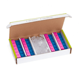 Cat5e Punch Down Keystone Jack | Unshielded | 24pc | Box Contents | Pink