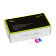 Cat5e Punch Down Keystone Jack | Unshielded | 48pc | Packaging | Pink