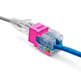 Cat5e Punch Down Keystone Jack | Unshielded | 48pc | Packaging | Pink