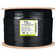 Cat6a direct burial shielded, reel wrapped, 1000ft black