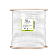 RG6 l Dual Shield Coax l Outdoor l White l 500ft
