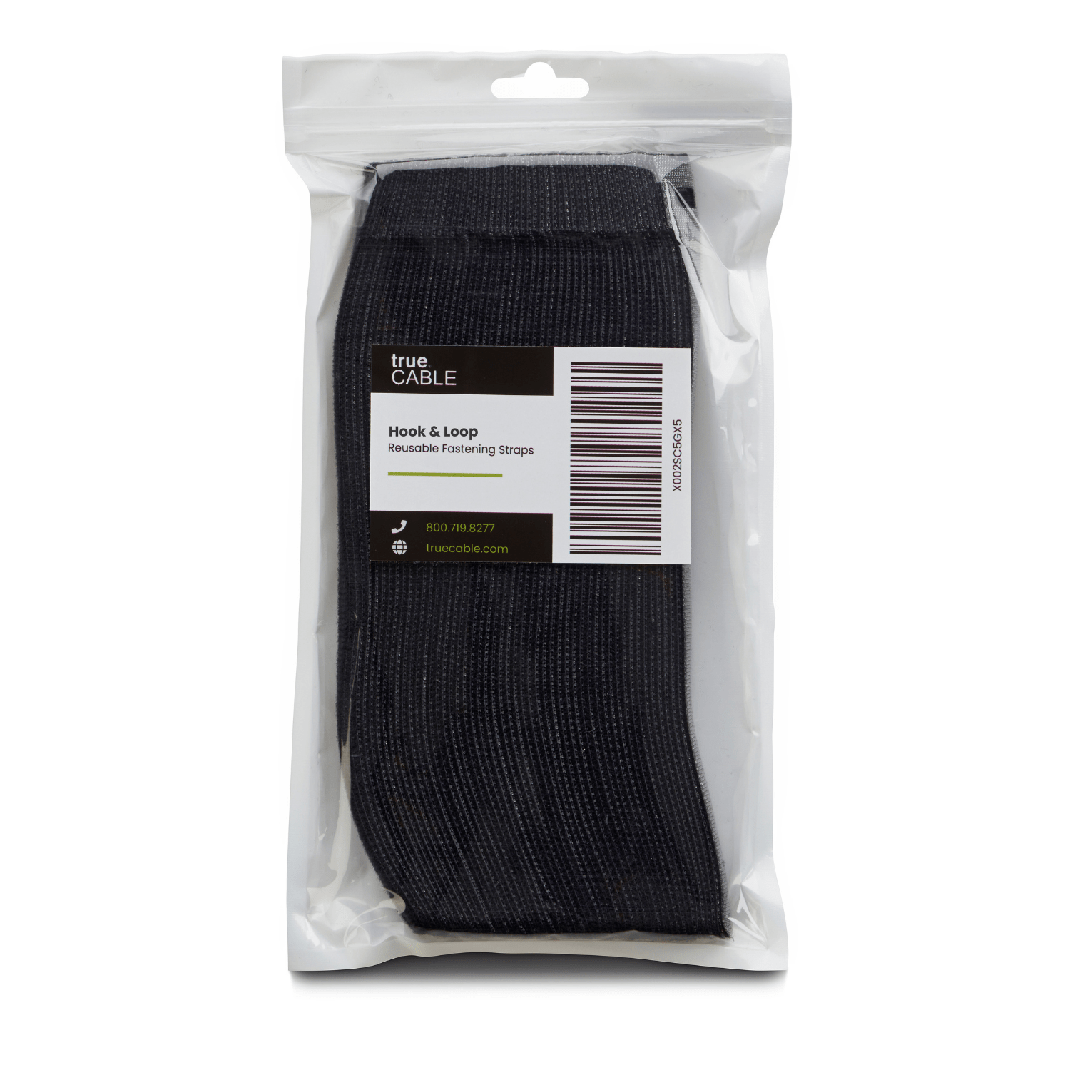 trueCABLE Hook and Loop Straps 50 Pack