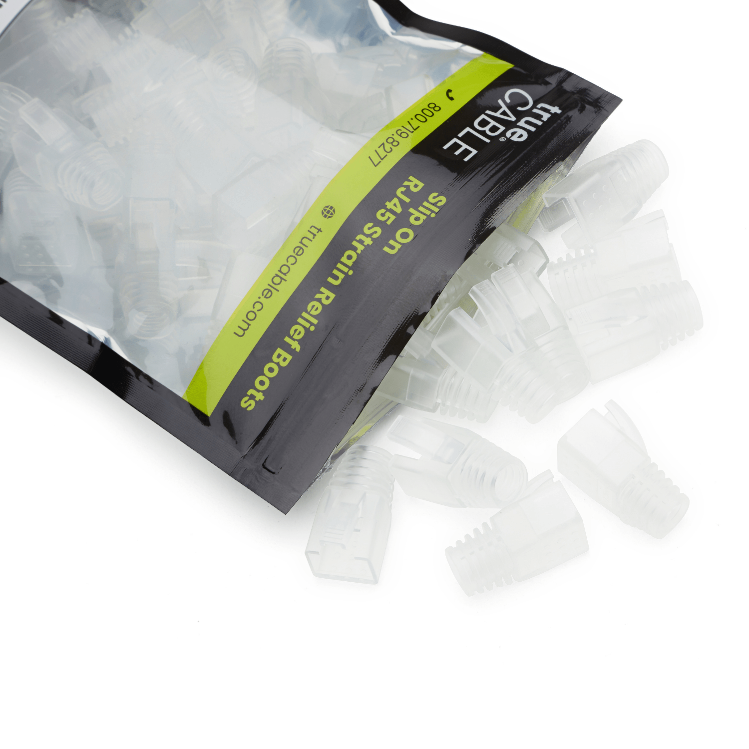 Slip On RJ45 Strain Relief Boot | Large | 100pc | Open Bag