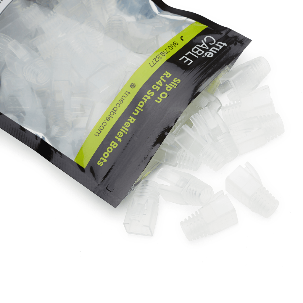 Slip On RJ45 Strain Relief Boot | Small | 100pc | Open Bag