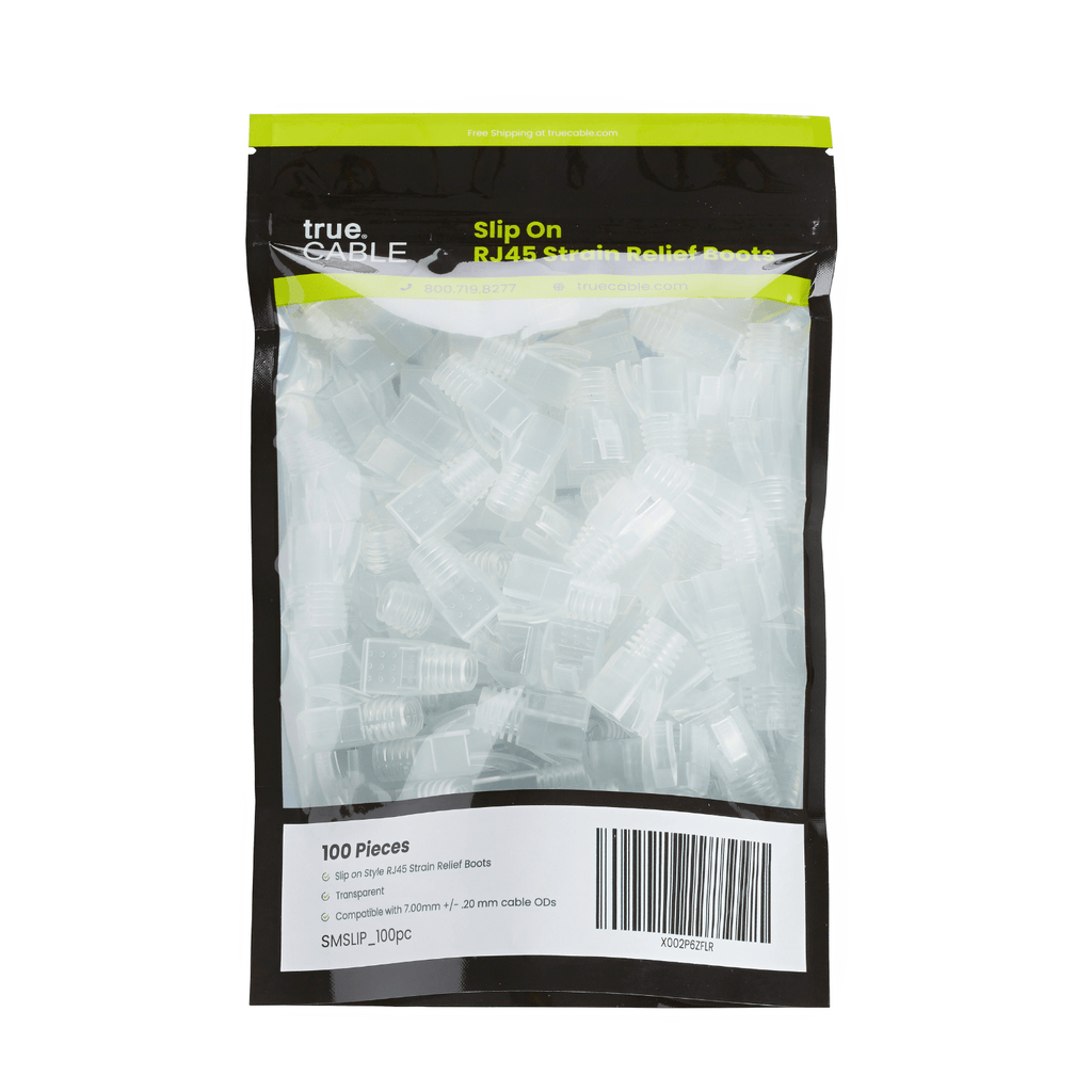 Slip On RJ45 Strain Relief Boot | Small | 100pc | Packaging