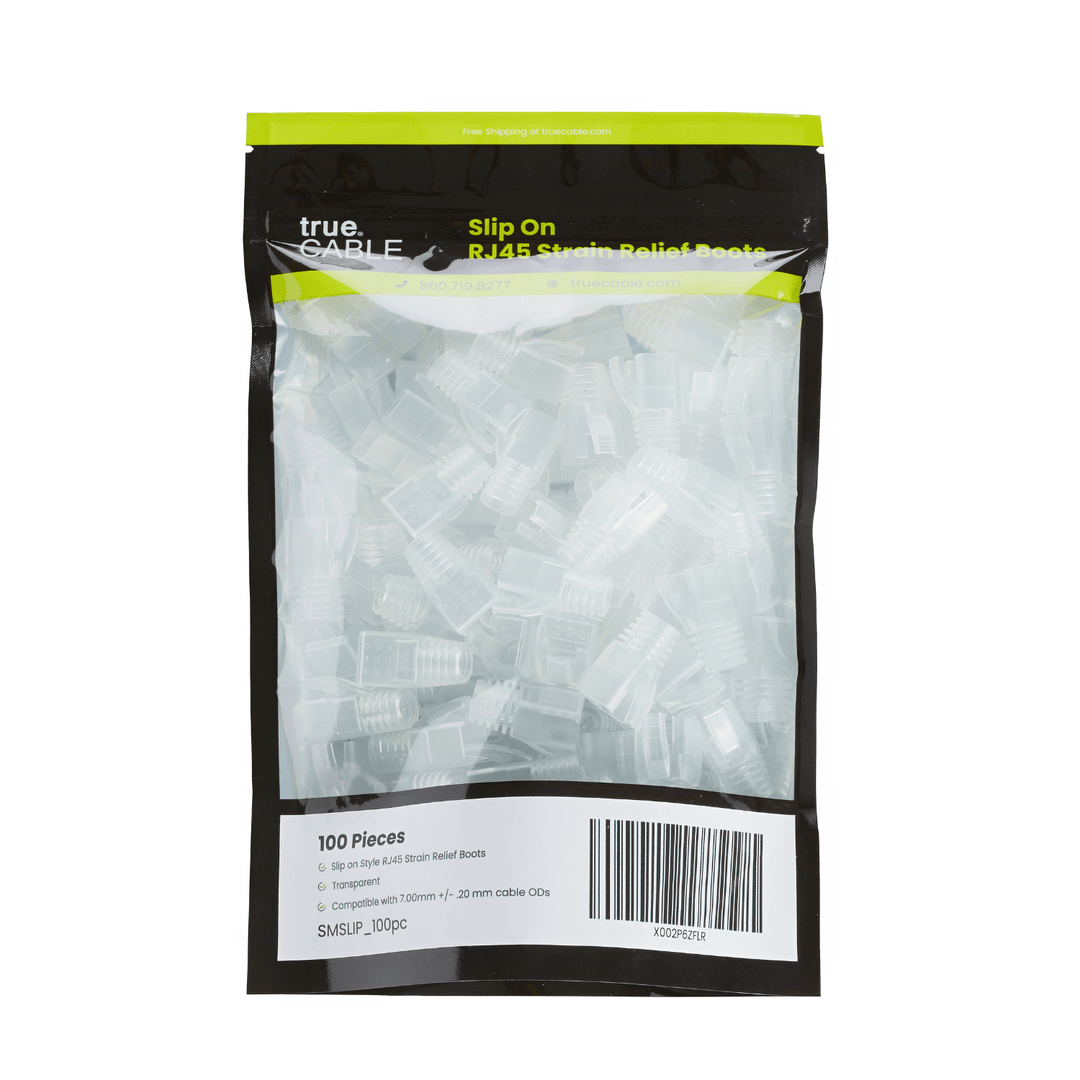Slip On RJ45 Strain Relief Boot | Small | 100pc | Packaging