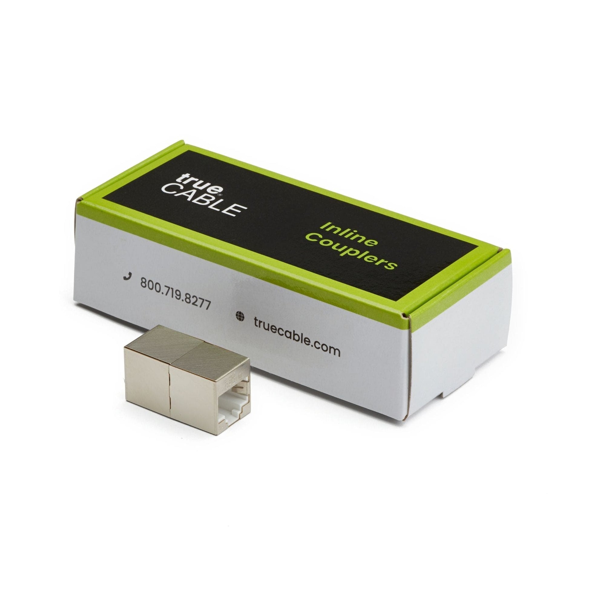 Cat6A Inline Coupler | Shielded | 6pc | closed box