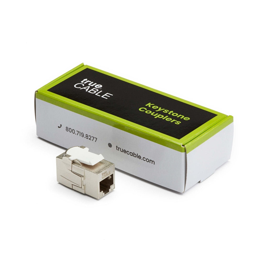 Cat6 Keystone Jack Coupler | Shielded | 6pc | closed box
