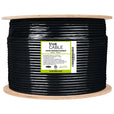 Cat5e Shielded Outdoor, Black, 1000ft