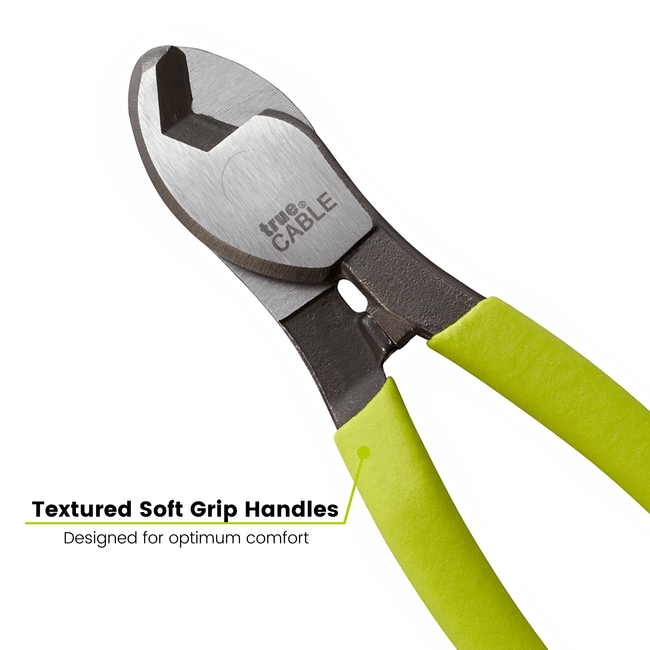 trueCUT has Textured Soft Grip Handles that are Designed for Optimum Comfort.